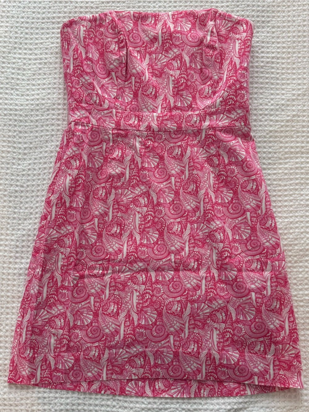 Vineyard‎ Vines Women’s Shells All Over Print Strapless dress size 6